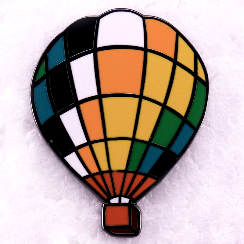 Embroidery Bali - Broche en émail pour ballon à
