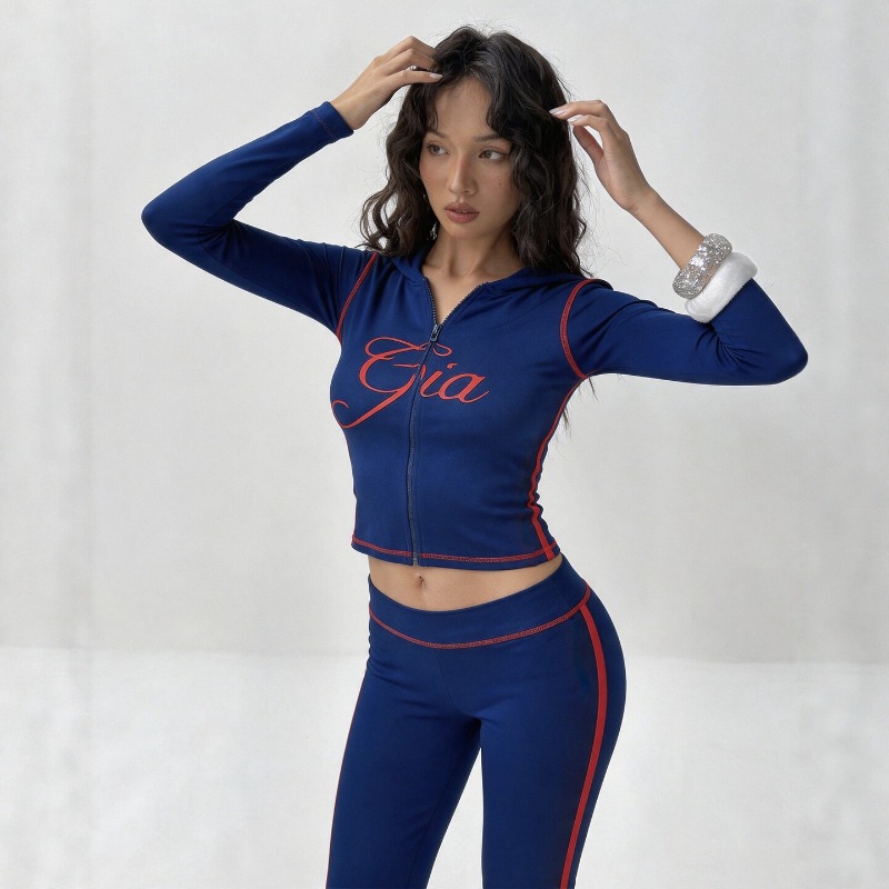 Embroidery Online - Survêtement 2 pièces pour femme avec