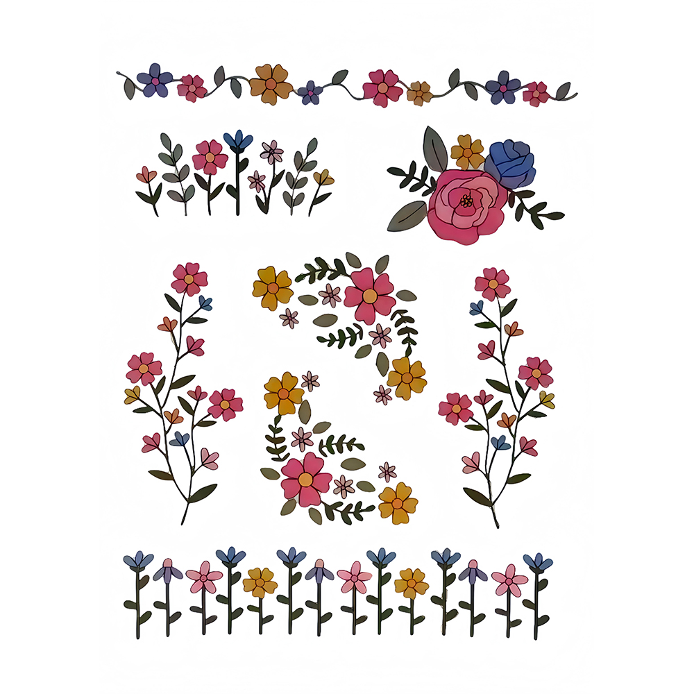 1 lot de 8 pièces graphiques c - Embroidery Meaning avis et prix