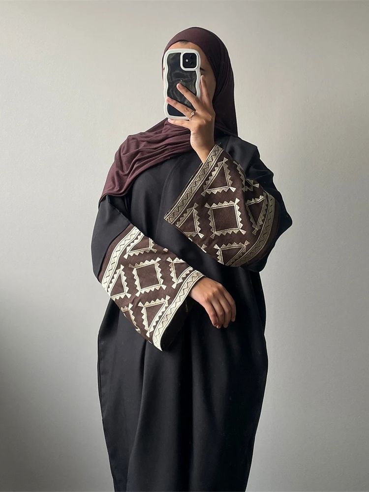 Abaya-Kimono brodé de luxe pou - Embroidery Kebaya avis et prix