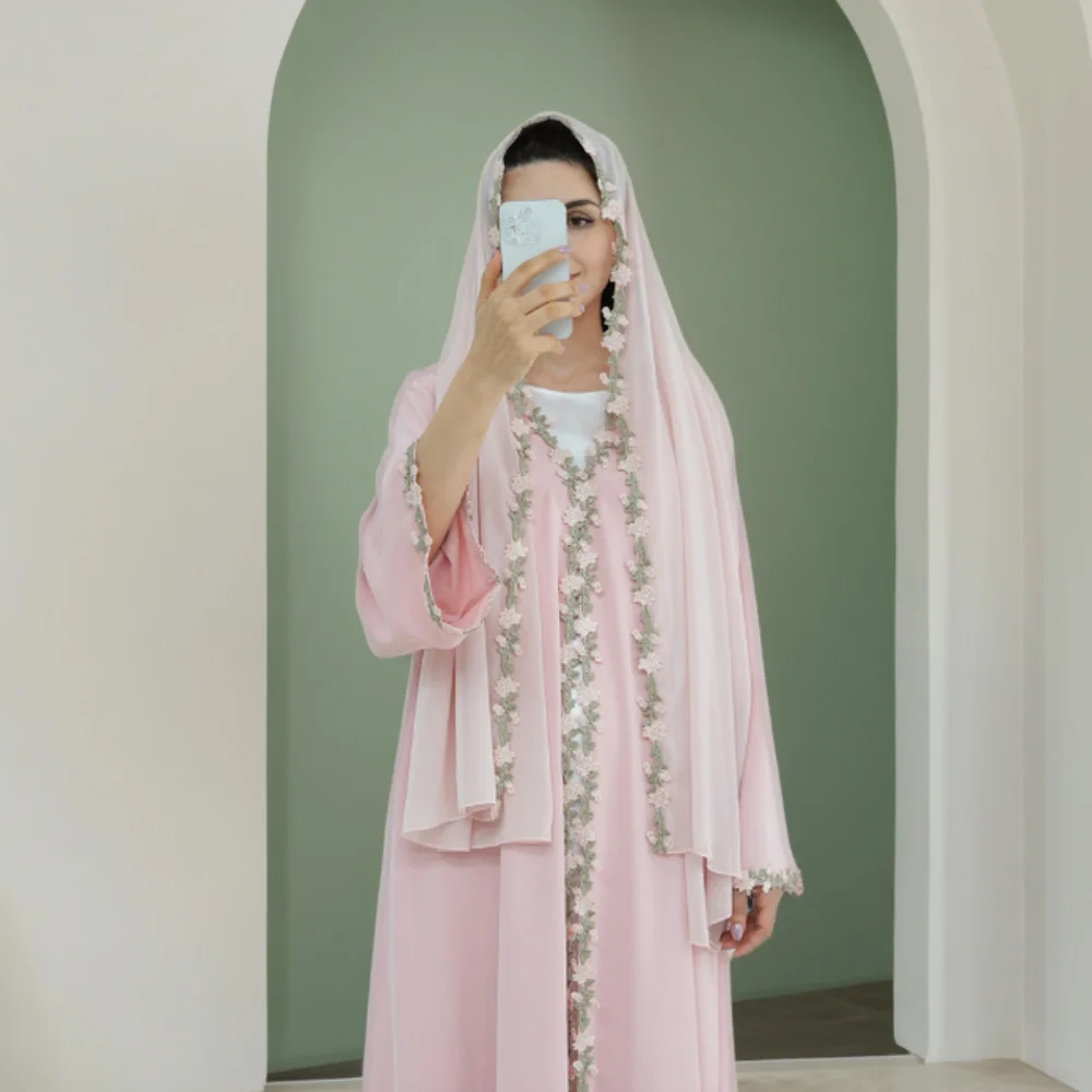Nouvelle Robe Abaya Musulmane  - Embroidery Kebaya avis et prix
