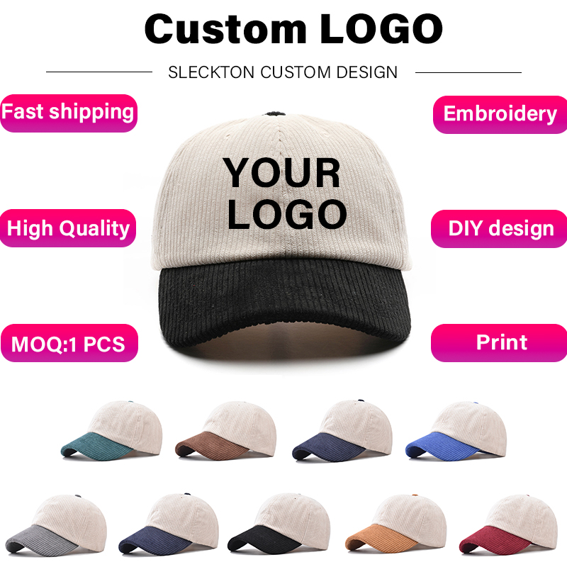 SLECKTON Logo Casquette de bas - Embroidery Design Logo avis et prix