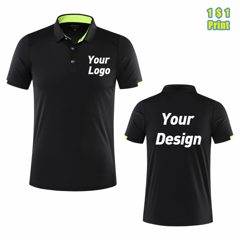 Polo de sport respirant à séch - Embroidery Design Logo avis et prix
