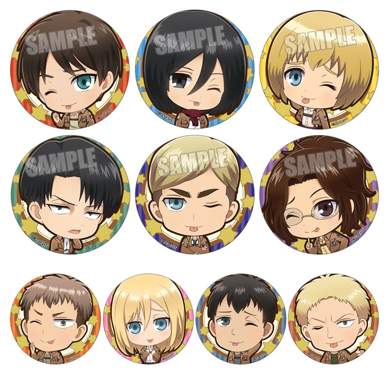 Badge Attack on Titan Levi Cap - Embroidery Reddit avis et prix