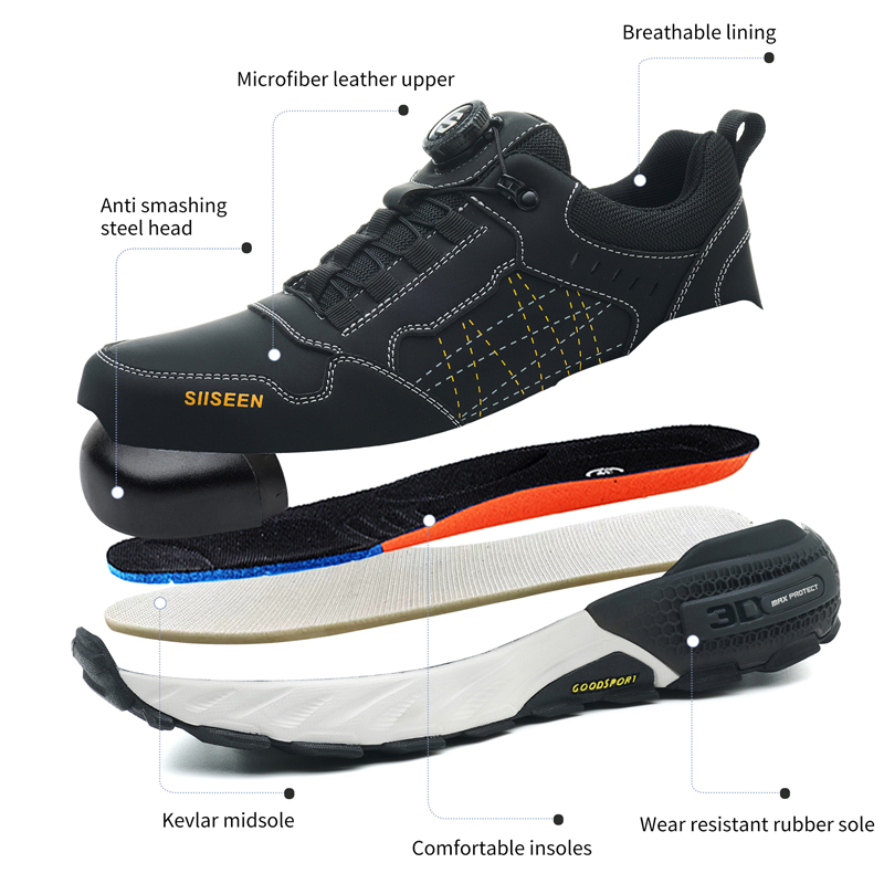 Chaussures de sécurité en cuir - Embroidery Garments avis et prix