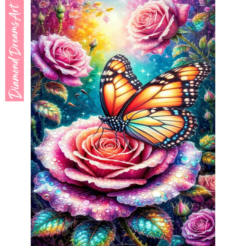 Nouvelle Arrivée Mosaïque Diam - Embroidery Rose avis et prix
