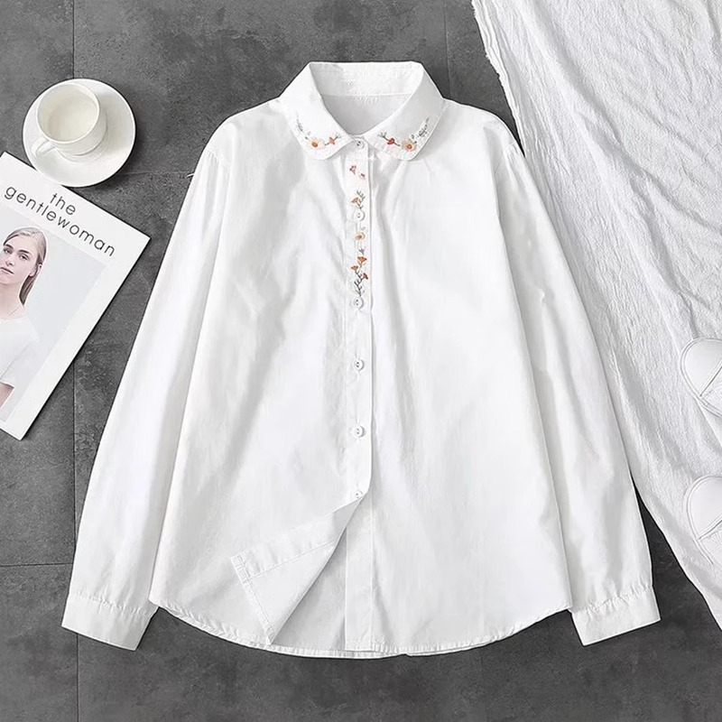 Chemises blanches en pur coton - Embroidery Online avis et prix