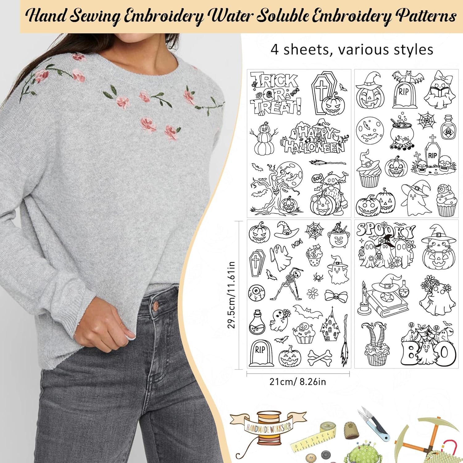 Motif de broderie stabilisateu - Embroidery Meaning avis et prix