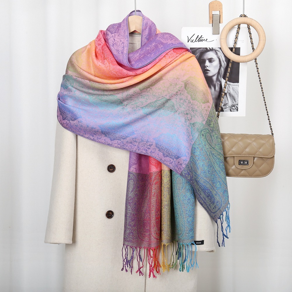 Foulard Hijab Rétro Brodé Rose - Embroidery Rose avis et prix