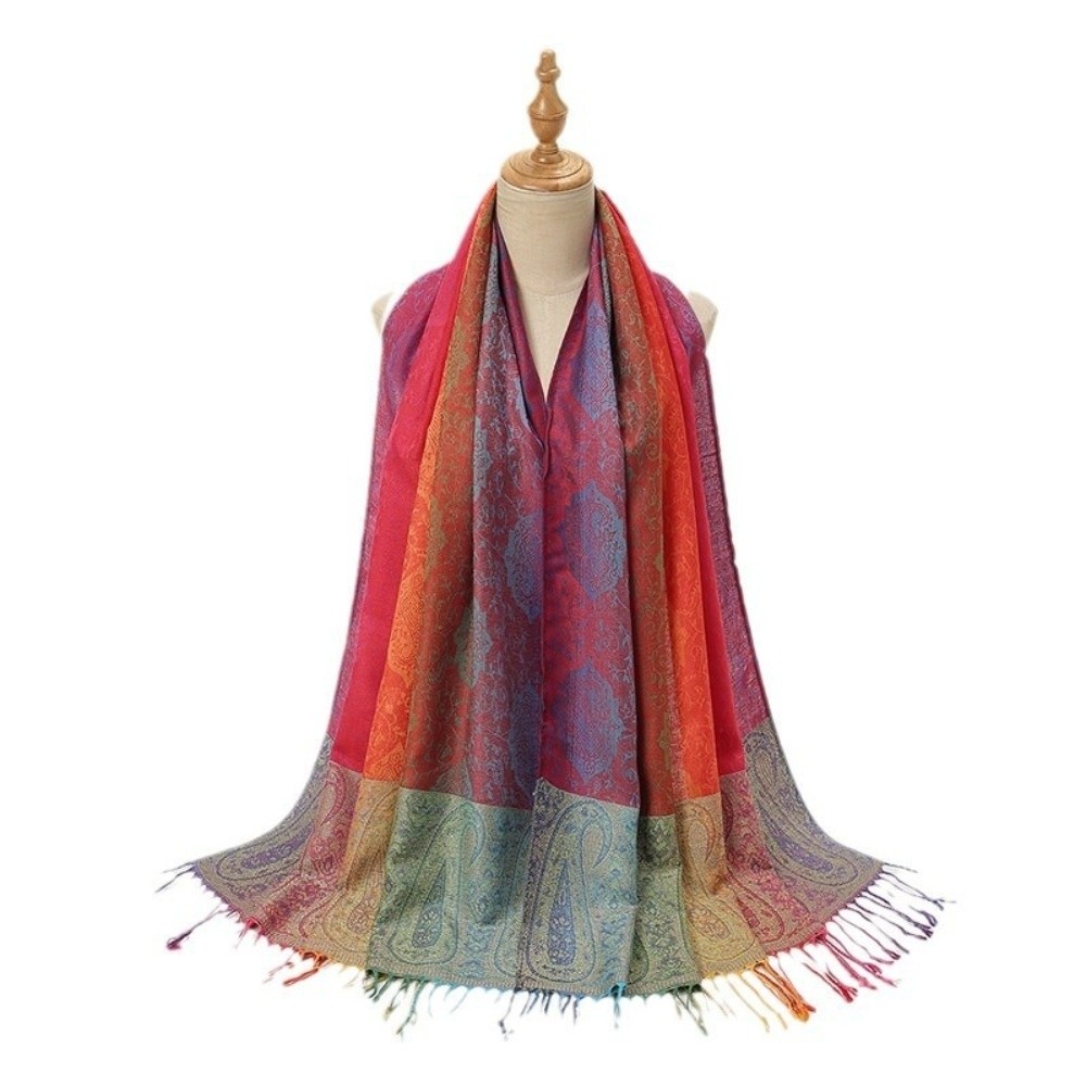 Foulard Hijab Rétro Brodé Rose - Embroidery Rose avis et prix