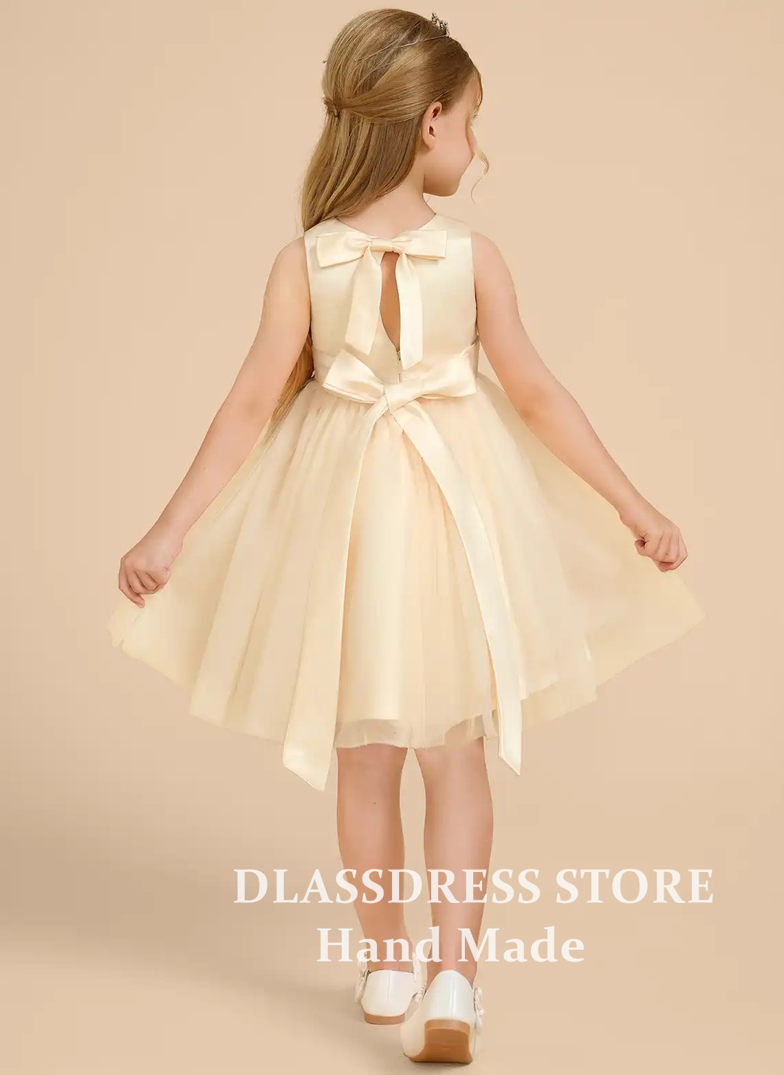Robes de demoiselle d'honneur  - Embroidery Yellow Dress avis et prix