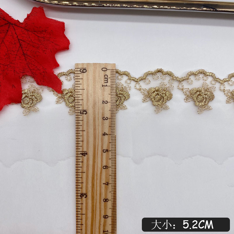 Broderie en fil d'or, dentelle - Embroidery Rose avis et prix